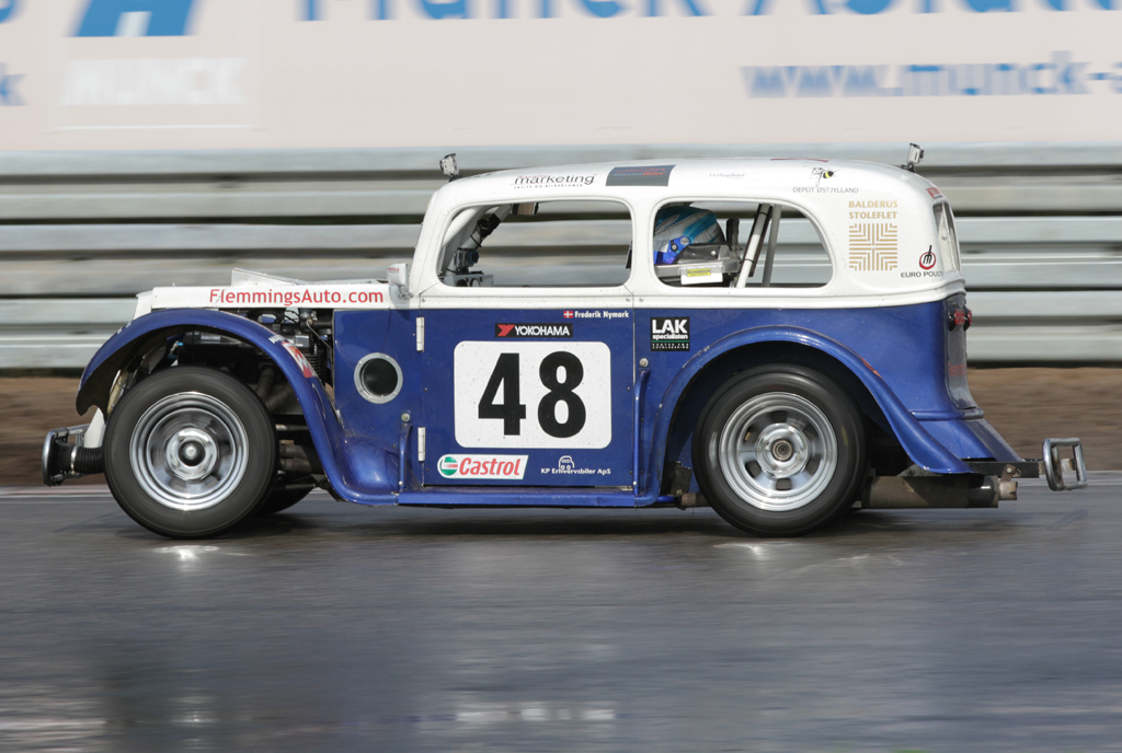 Bilen havde farten hele søndagen.
(Foto: Motorsporten.dk)